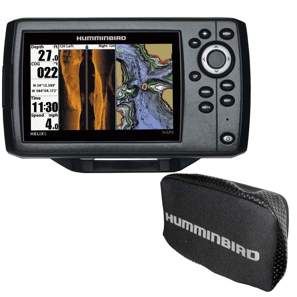 Humminbird Helix 5 CHIRP Si GPS G2 Combo Free Cover #410230-1COVER