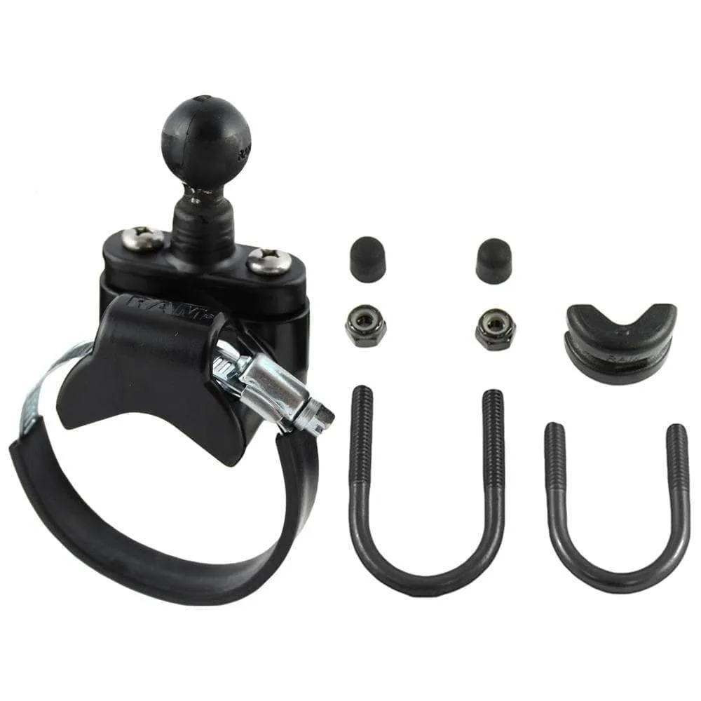 RAM ATV/UTV Large Diameter Rail Mount with 1 Ball #RAM-B-231Z-2