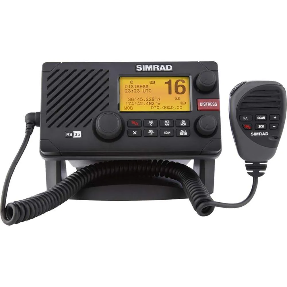 Simrad RS35 VHF Radio with AIS & NMEA 2000 Connectivity #000-10790-001